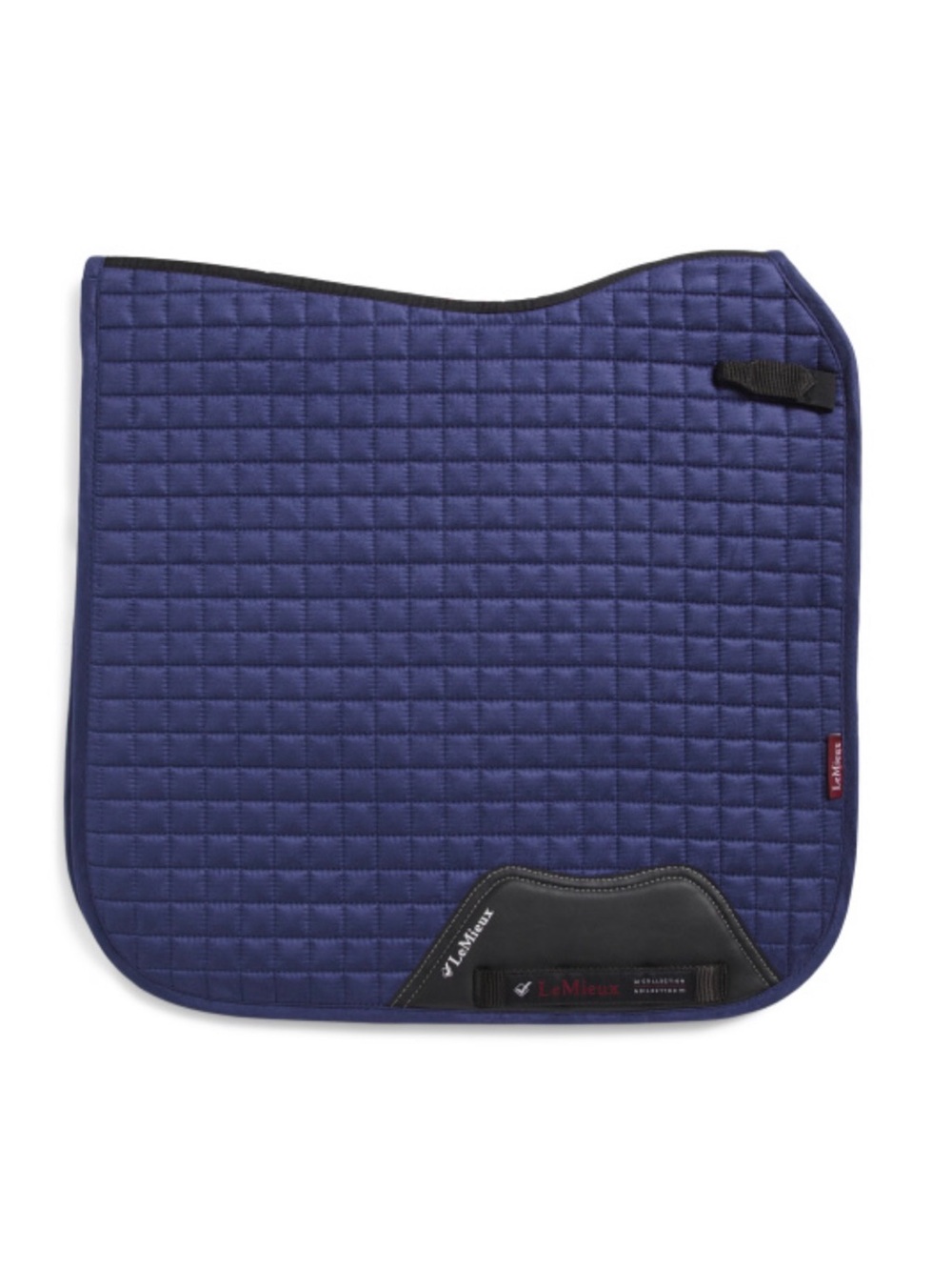 Lemieux Quilted Square Dressage Saddle Pad Ink Blue